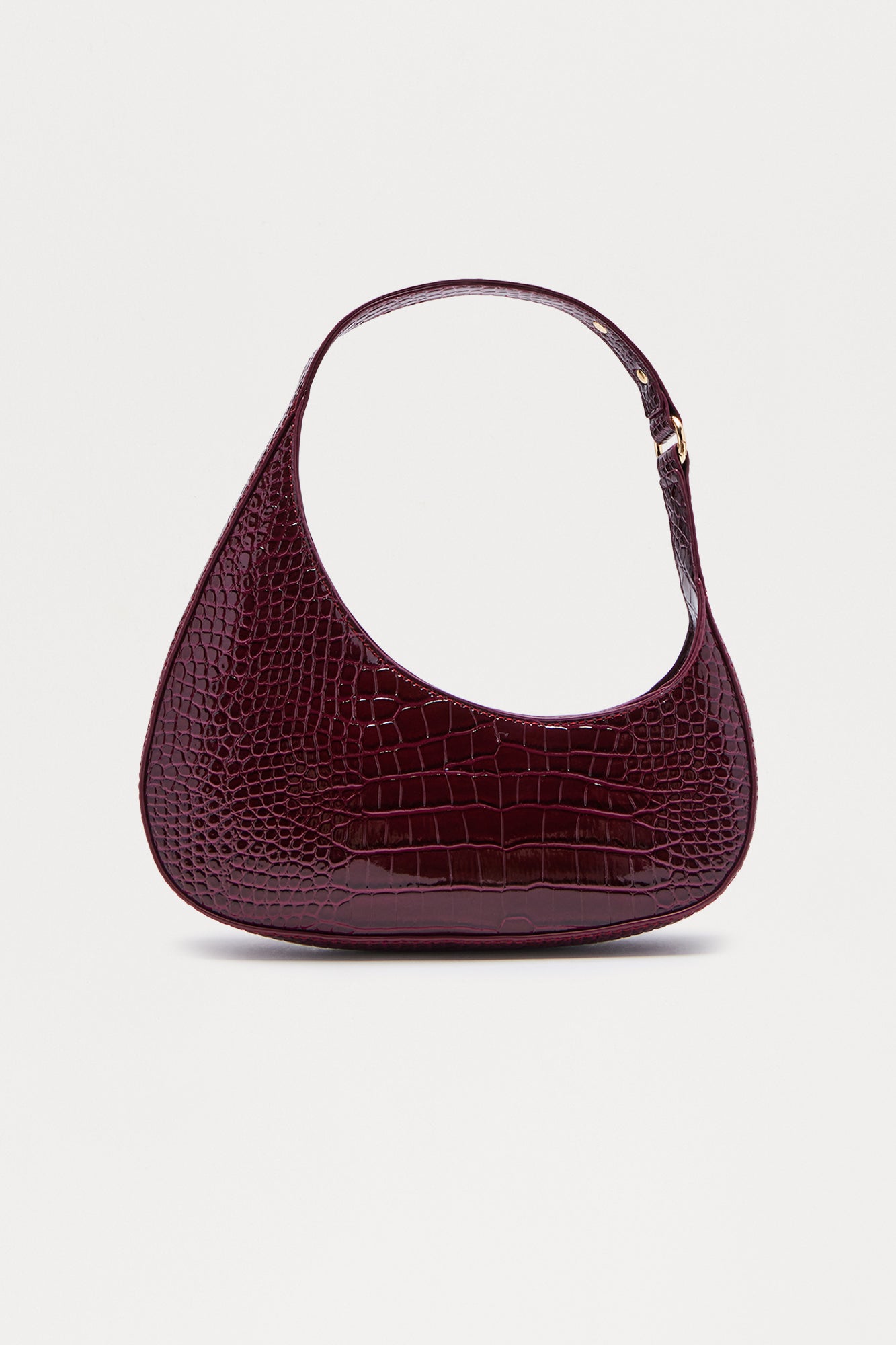 Kivra Croc Shoulder Bag